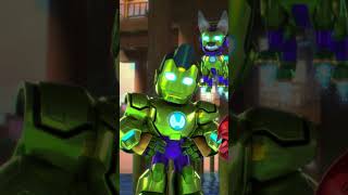 iron friends stops ultron from crashing the beach iron man and his awesome friends disney jr