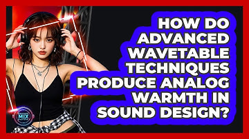How Do Advanced Wavetable Techniques Produce Analog Warmth In Sound Design? - Electronic Mix Masters
