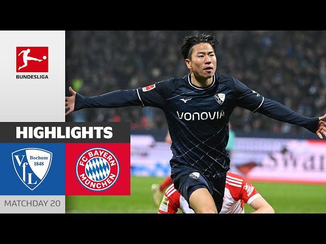 SHOCKING! Bochum Beat Bayern! | Bochum - FC Bayern 3-2 | Highlights | Matchday 22 – Bundesliga 23/24 class=