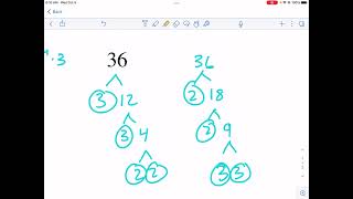 Math-Drills: Prime Factor Trees (4 to 48)
