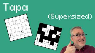 T is for⦠a SUPERSIZED Tapa puzzle! (14.20)