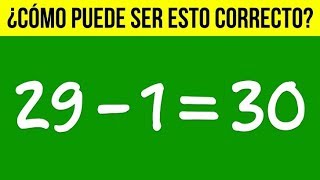 10 juegos fáciles de matemática que podrían confundirte