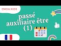 French grammar for kids  le pass compos auxiliaire tre  partie 1