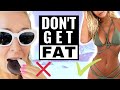 How to avoid WEIGHT GAIN when on vacation| French diet hacks!