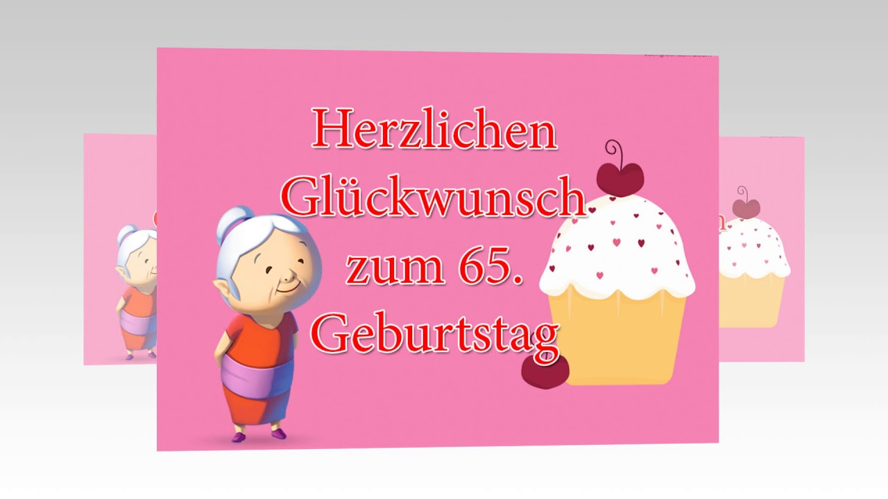 Update New Herzlichen Glückwunsch zum 65 Geburtstag