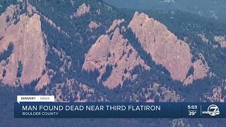 Man dies while hiking the Flatirons, Boulder County Sheriff's Office says
