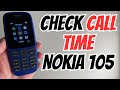 How To Check Call Time In Nokia 105 Nokia Tips And Tricks