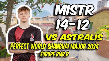 Sashi MistR (14/12) vs Astralis (Inferno) @ Perfect World Shanghai Major 2024 Europe RMR B | CS2 POV