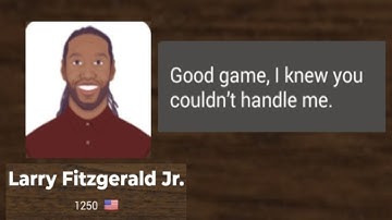 How to beat Larry Fitzgerald jr. 1250 bot in Chess.com