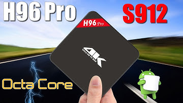 H96 Pro Amlogic S912 Octa Core Android 6.0 4K TV Box