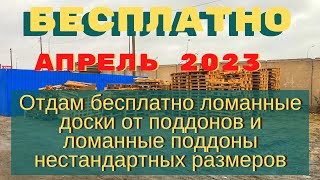 Дрова Коломна бесплатно от компании ПоддонКоломна апрель 2023