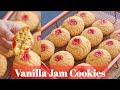 Perfect Vanilla Jam Cookies Recipe | टपरी वाली जैम कुकीज़ | Eggless Jam Cookies Recipe