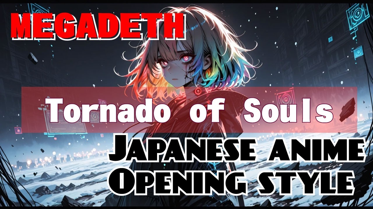 Tornado Of Souls【Megadeth】をアニメのオープニング風にアレンジカバー