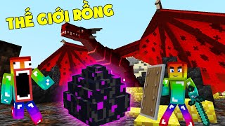 Minecraft Thế Giới Rồng #10 : Ma Cà Rồng Noob Lạc Vào Thế Giới Rồng Hắc Ám ??