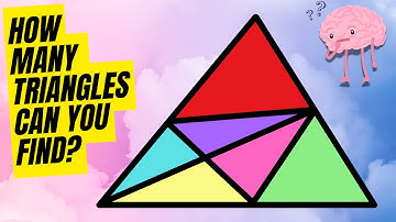 How Many TRIANGLES Can You Find?