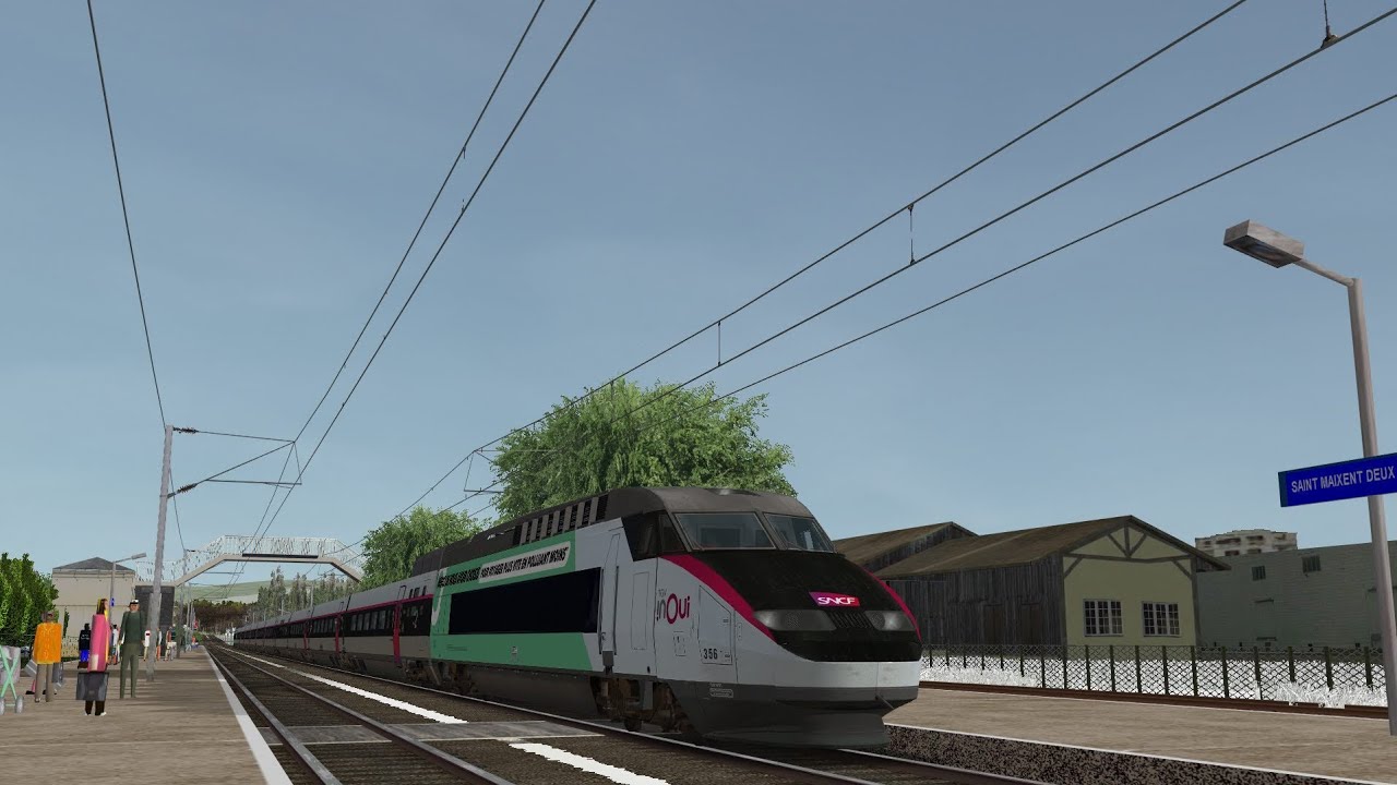 [Open Rails] TGV Atlantique Carmillon - St Flour