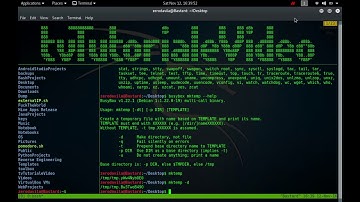 Tutoriale Video Busybox -13- despre mkfifo,mknod, mkswap,mktemp, modinfo, modprobe, more si mount