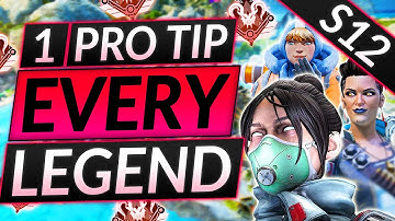 1 BEST TIP for EVERY LEGEND - RANK UP FAST in Season 12 - Apex Legends Guide