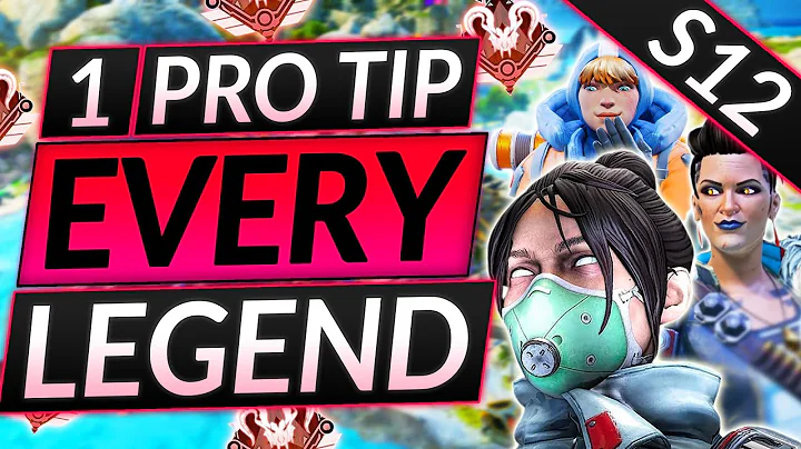 1 BEST TIP for EVERY LEGEND - RANK UP FAST in Season 12 - Apex Legends Guide