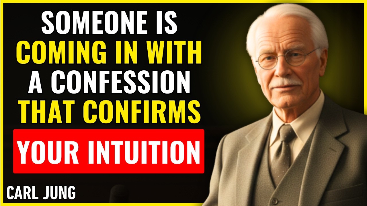 Someone Is Coming In With a Confession That Confirms Your Intuition – CARL JUNG