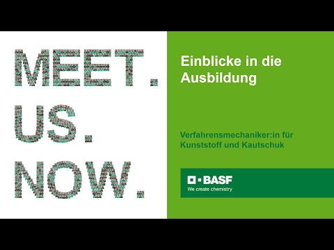 BASF Ausbildung: Verfahrensmechaniker:in für Kunststoff und Kautschuk