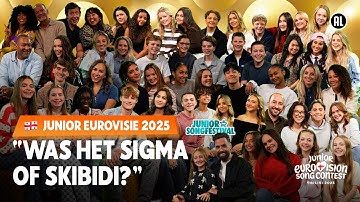 #8 CONCURRENTIE KIJKEN MET BEKENDE NEDERLANDERS! | JUNIOR EUROVISIE SONGFESTIVAL 2025 🇬🇪