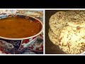 Sopa para el frío! ( harira sopa de Marruecos) y pan relleno!