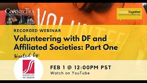 Volunteering with DF & Affiliated Societies: Part ...