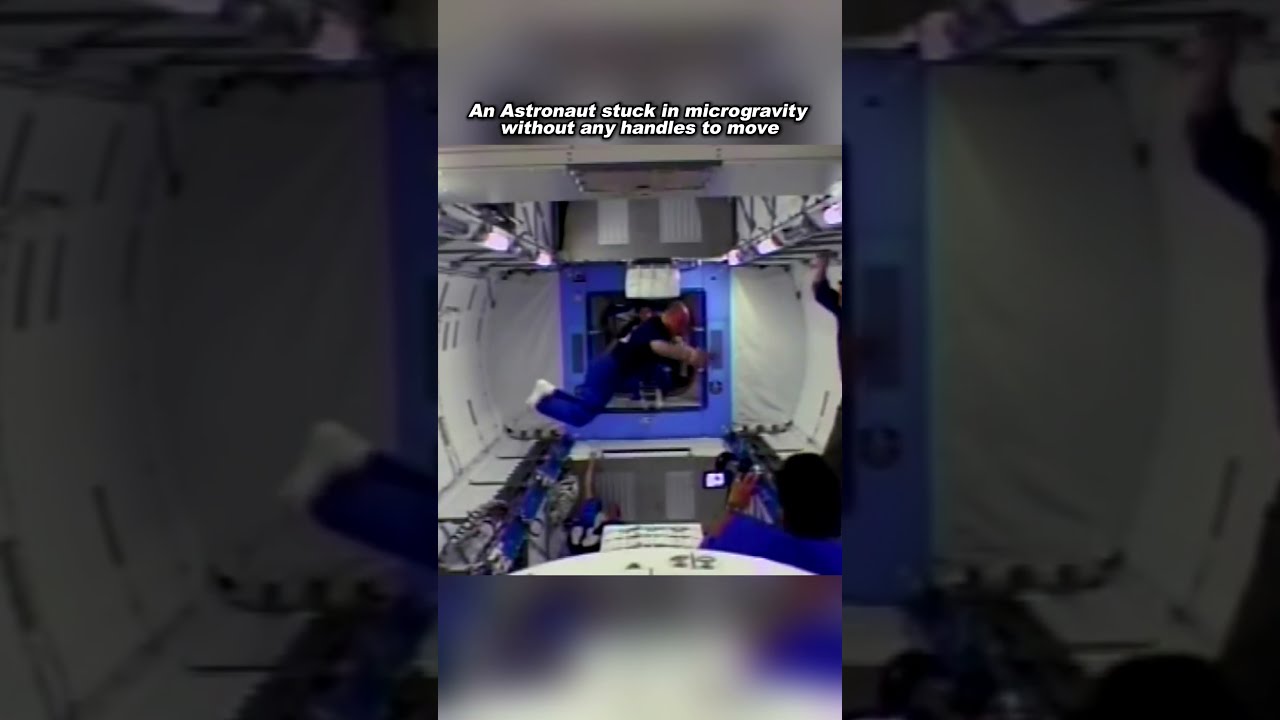 An Astronaut Stuck In Microgravity