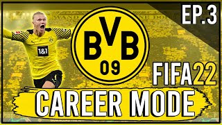 FIFA 22 | Realistic Borussia Dortmund Career Mode | Episode 3 | Haaland is a God! (Next-Gen)