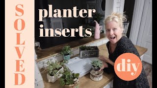 DIY Planter Liner or Pot Inserts for Any Container Using a Vacuum sealer
