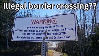 Point Roberts: Unprotected border between the US and Canada