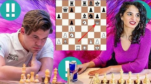 Perfect chess game 60 | Tania Sachdev vs Magnus Carlsen 4