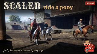 RedM Model Scaler: Bigger & Smaller Peds, Horses and Animals | RedM Scripts