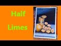 Half limes  timelapse painting  acrylic painting  marcel harding art