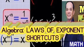 LAWS OF EXPONENTS ( part 2) - ALGEBRA #algebra
