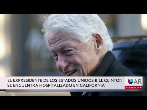 Bill Clinton hospitalizado