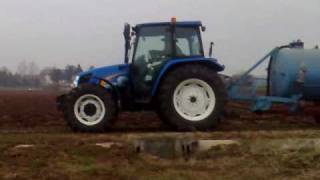 trattore new holland con botte!!!