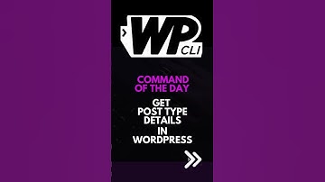 WP-CLI Tip: Get WordPress Post Type Details! #WPCLI #WordPress