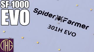 Spider Farmer SF1000 EVO Unboxing And PAR Level Measurements In A 27'x27' Grow Tent!!