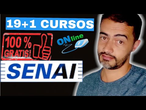 19 Cursos do SENAI totalmente Gratuitos e on-line. CURSO ON-LINE GRATIS. SENAI