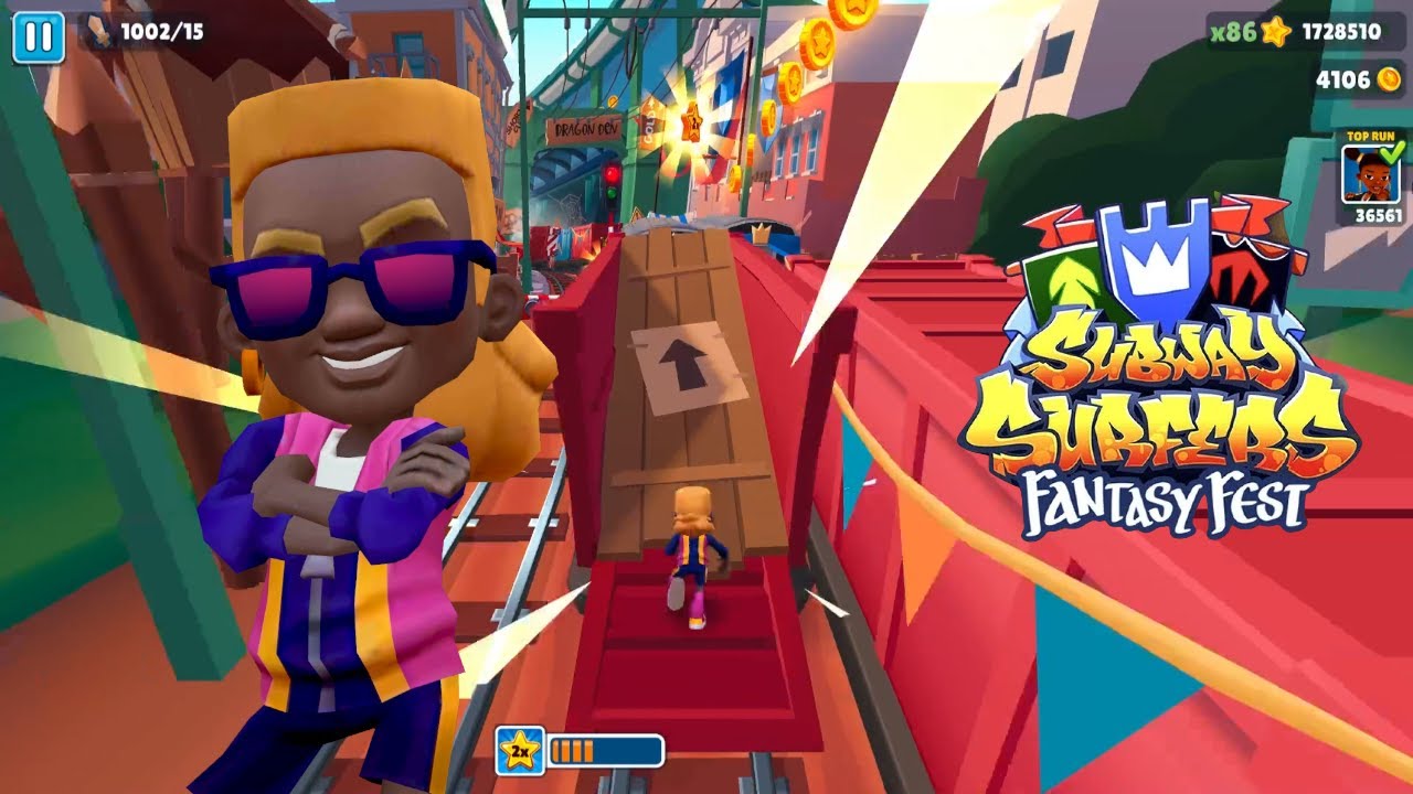 Jogue Subway Surfers: Fantasia Fest gratuitamente sem downloads