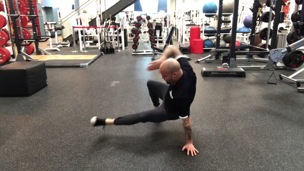 Transition with Side Kick Through (Animal Flow)