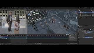 Camera constraints in Blender