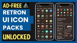 Best Free Retron UI Icon Pack App for Android screenshot 5