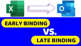 Excel VBA - Send Email From Excel Through Outlook| Early Binding Vs. Late Binding