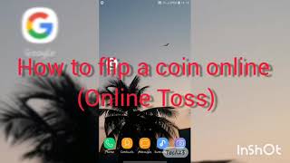 How to flip a coin online (online Toss)| Google Tricks | Google | TECH23 screenshot 5