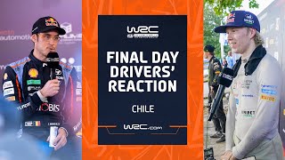 Final Day Drivers' Reaction | WRC Rally Chile Bio Bío 2023