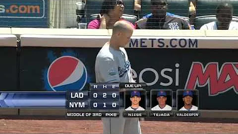 2012/07/22 Niese's solid start