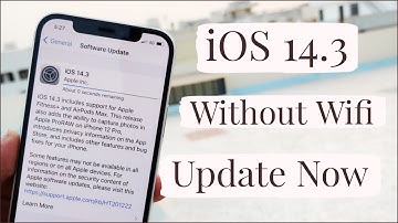 iOS 14.3 Update Now without Wifi | How to update iphone without Wifi